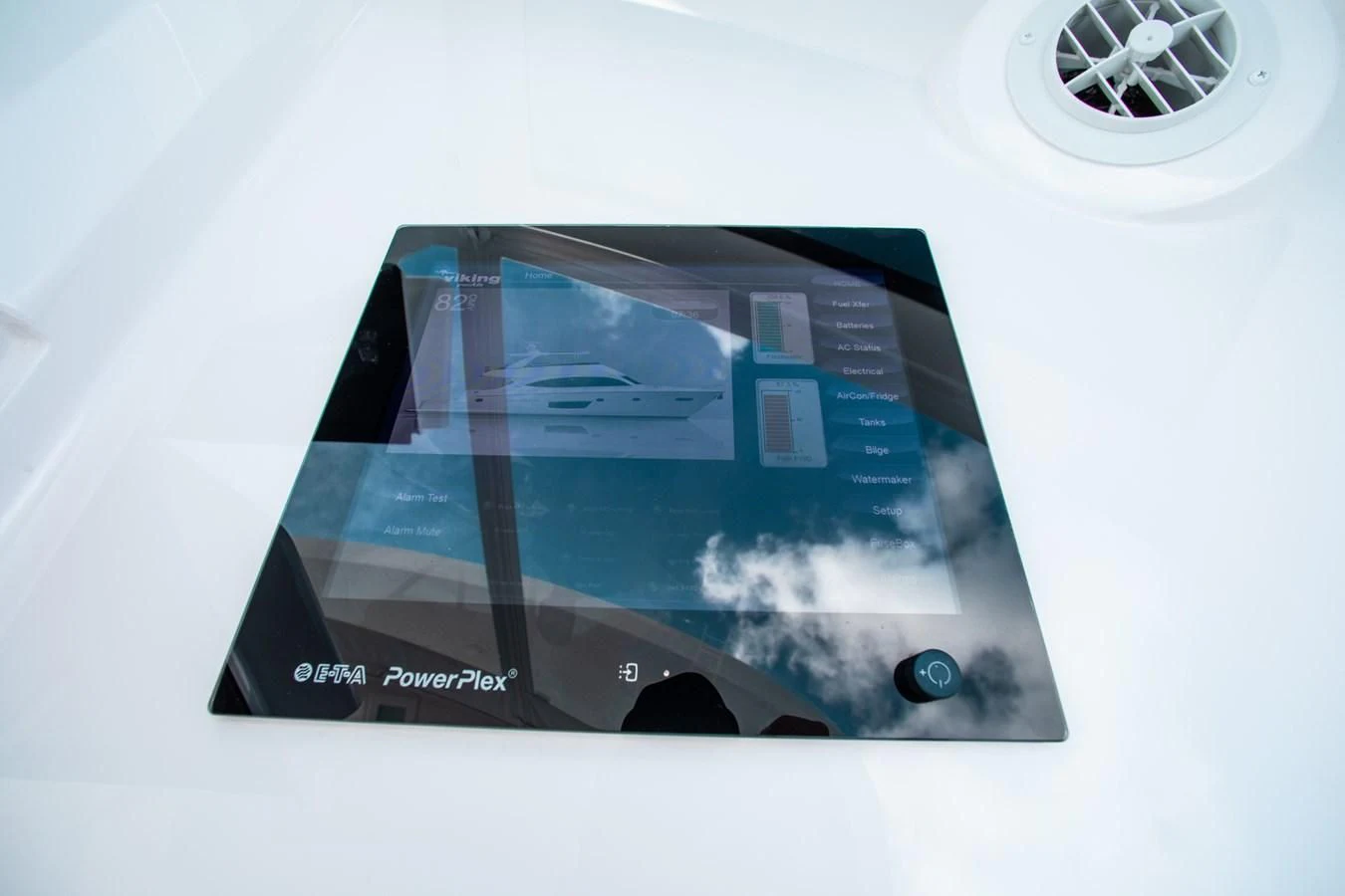 a rectangular electronic device aboard NEW VIKING 82 COCKPIT MOTOR YACHT Yacht for Sale