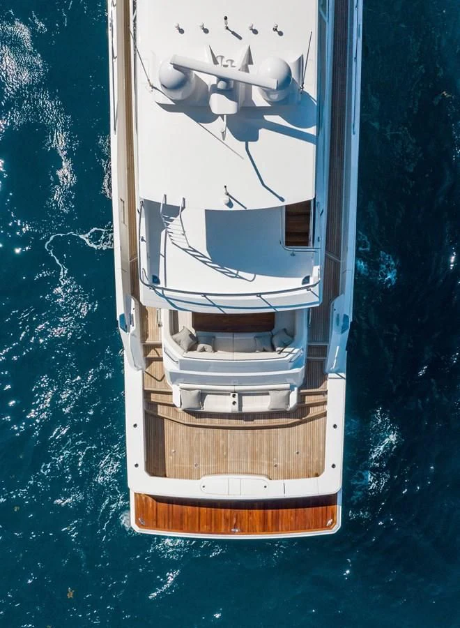 a tall tower in the water aboard NEW VIKING 82 COCKPIT MOTOR YACHT Yacht for Sale