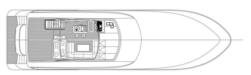 diagram aboard ORION Yacht for Sale