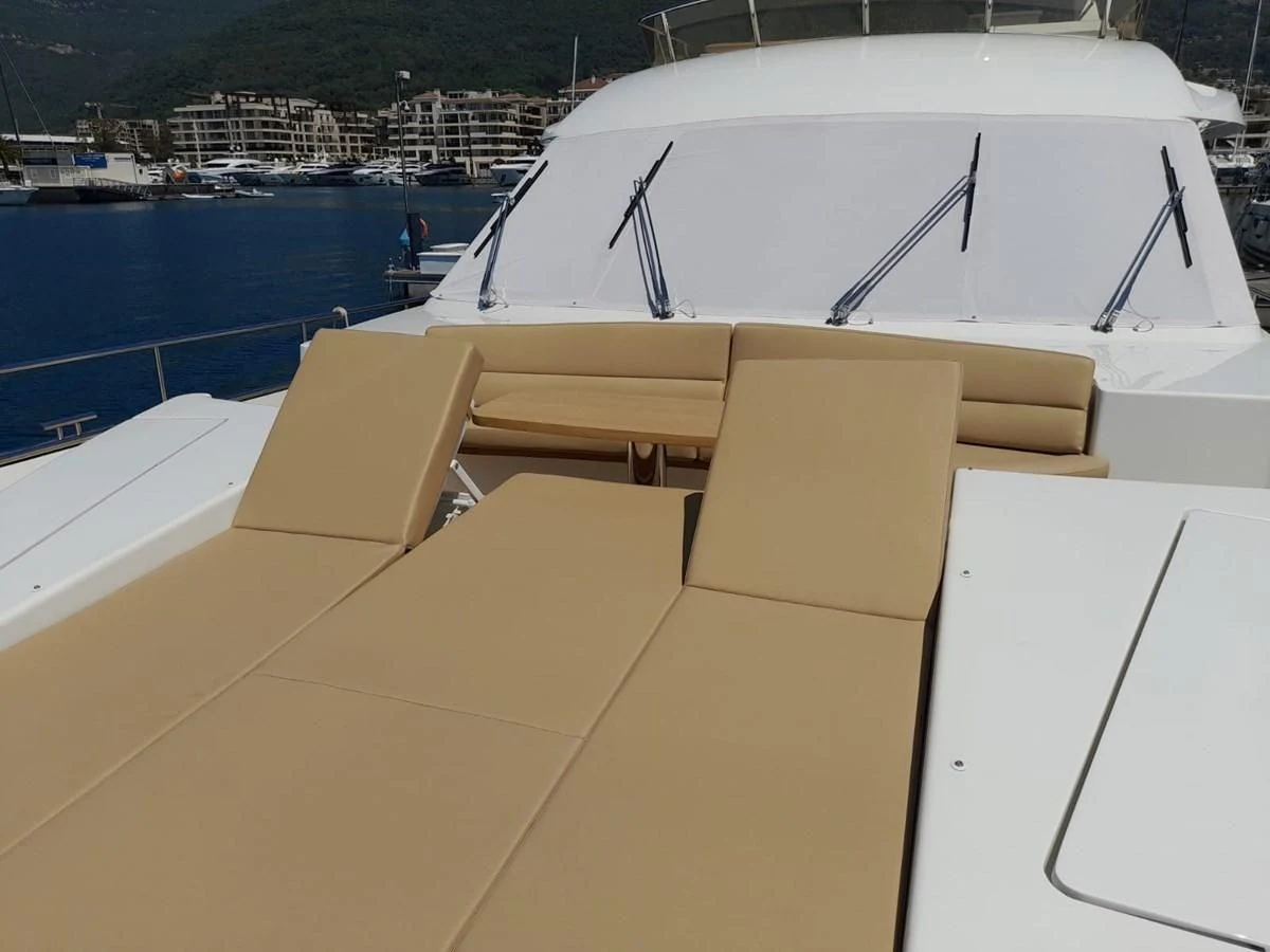 a boat on the water aboard ORION Yacht for Sale