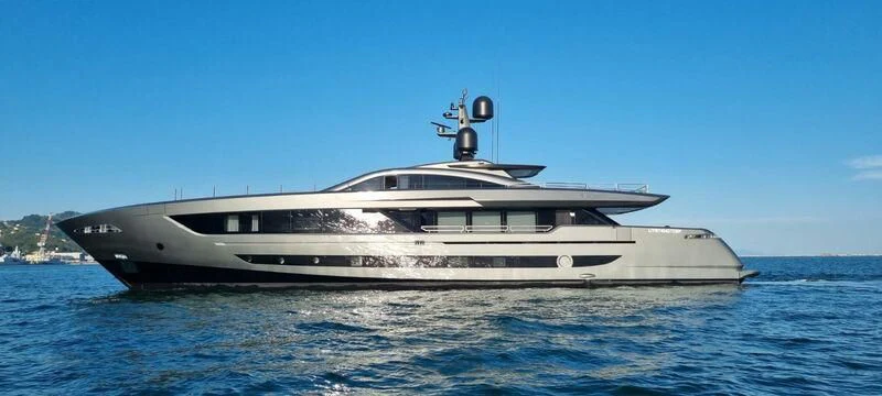 a boat on the water aboard RUSH Yacht for Sale
