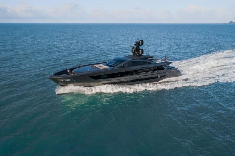 a boat on the water aboard RUSH Yacht for Sale