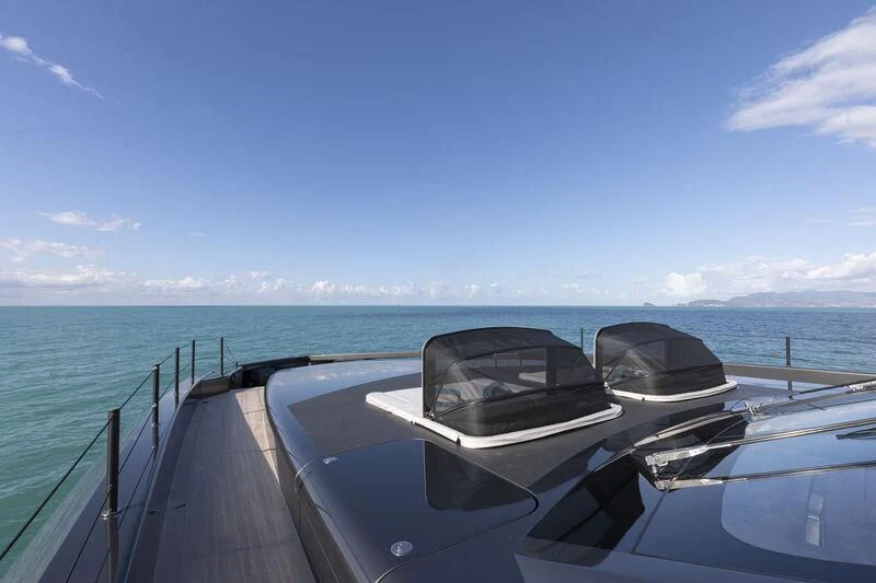 a boat on the water aboard RUSH Yacht for Sale