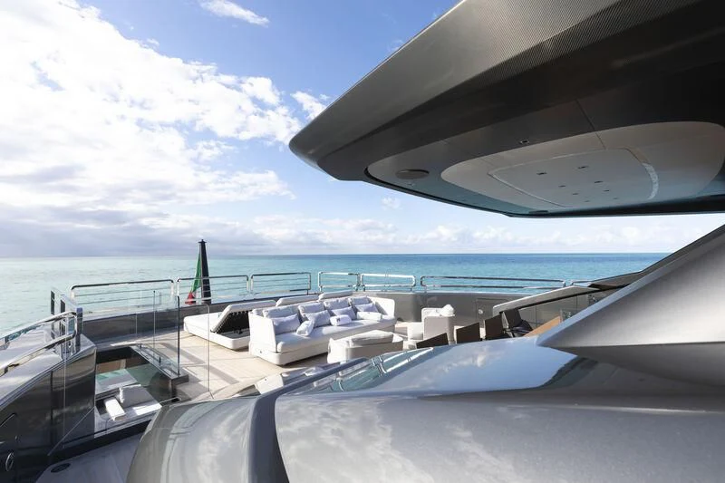 a boat on the water aboard RUSH Yacht for Sale