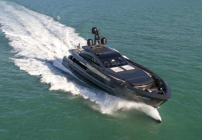 a boat on the water aboard RUSH Yacht for Sale