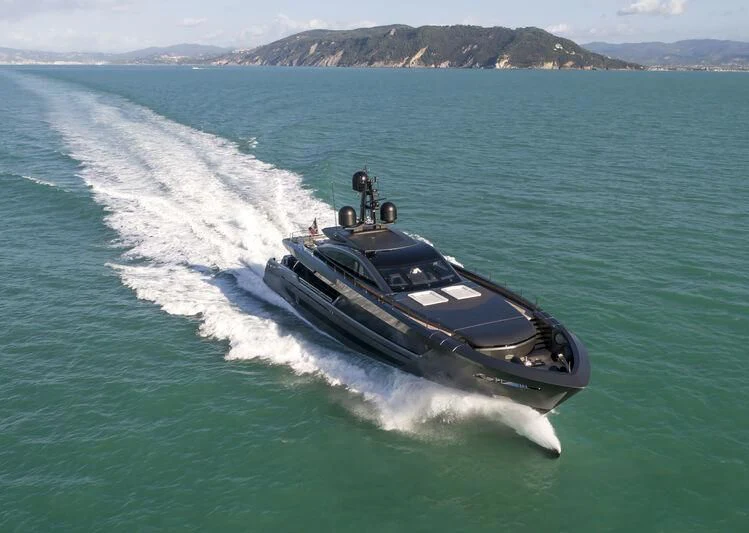 a boat on the water aboard RUSH Yacht for Sale