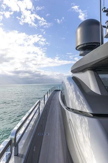 a boat on the water aboard RUSH Yacht for Sale
