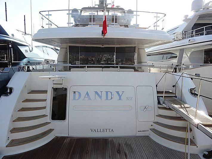 a boat on the water aboard DANDY SIX Yacht for Sale