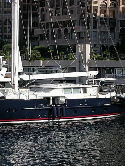 a boat in the water aboard BEAUGESTE Yacht for Sale