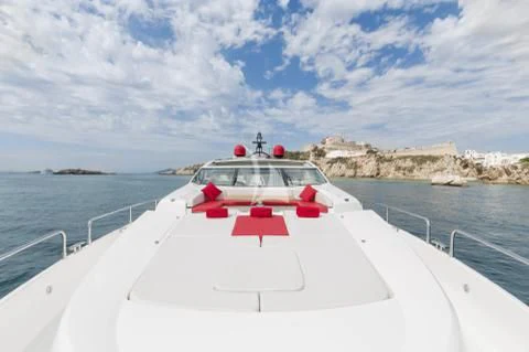 a boat on the water aboard PALUMBA Yacht for Sale