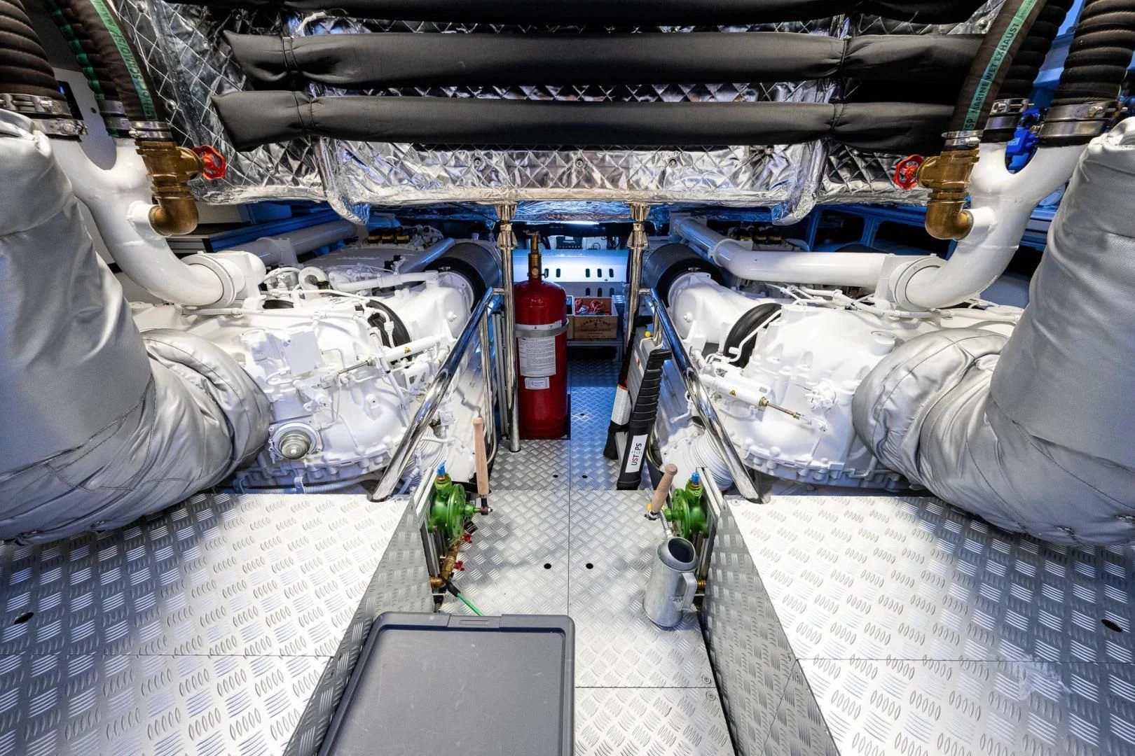 a machine in a factory aboard LISOLO Yacht for Sale
