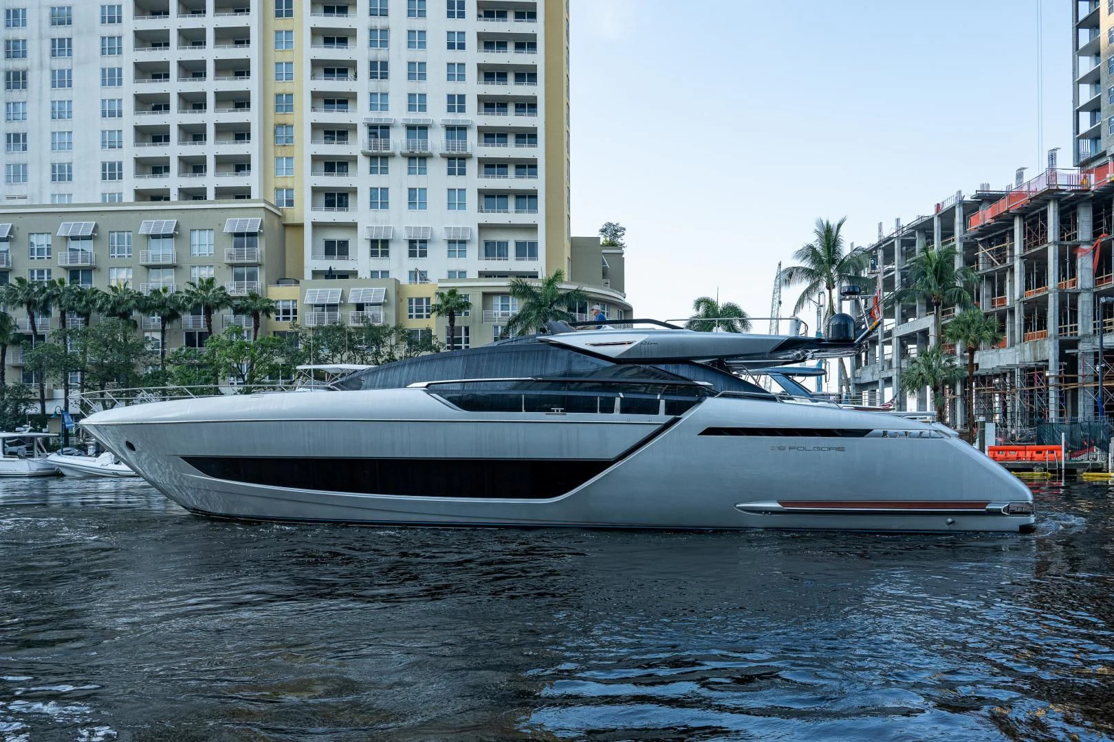 a boat on the water aboard LISOLO Yacht for Sale