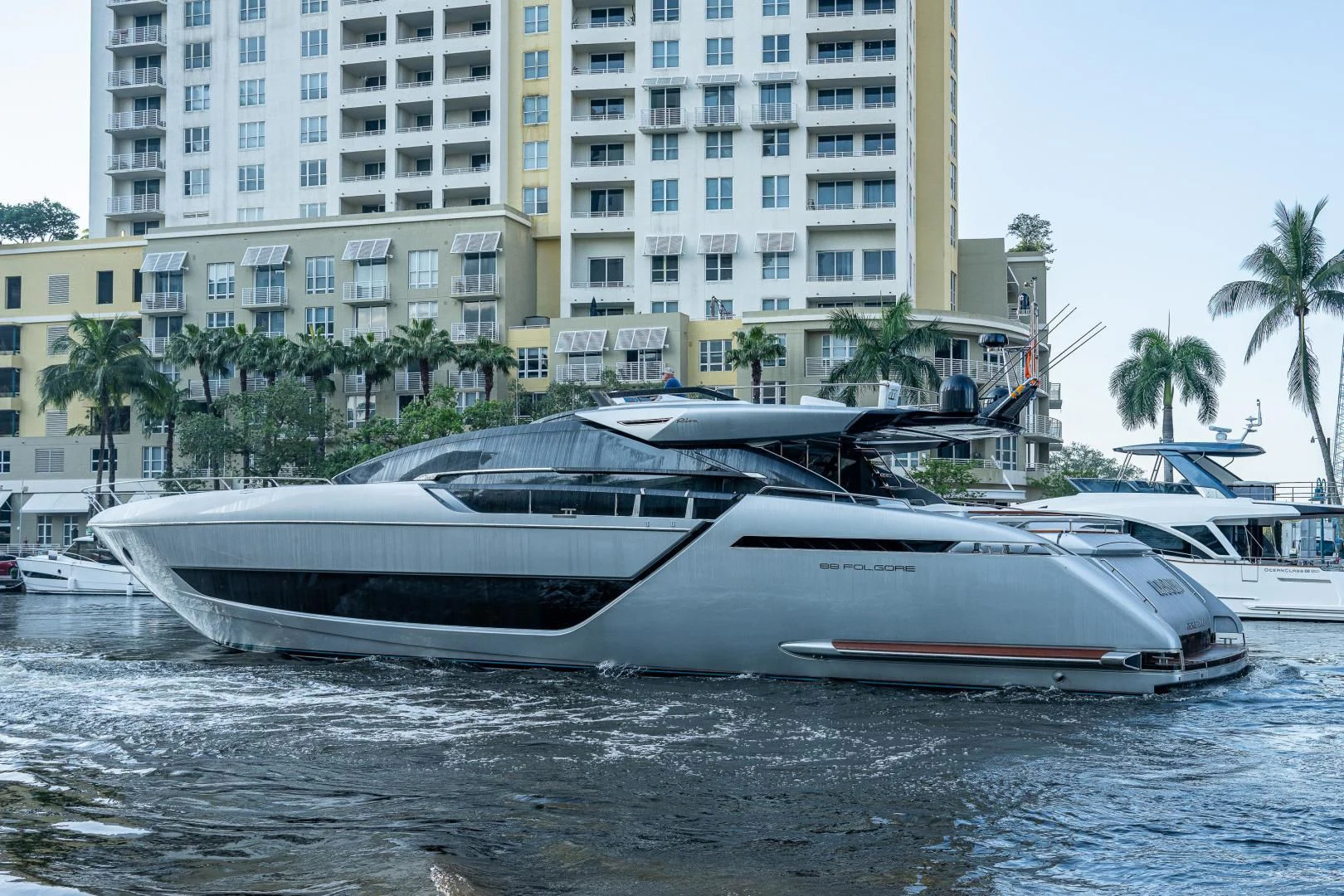 a boat on the water aboard LISOLO Yacht for Sale