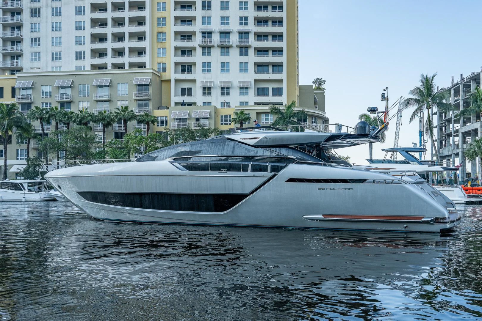 a boat on the water aboard LISOLO Yacht for Sale