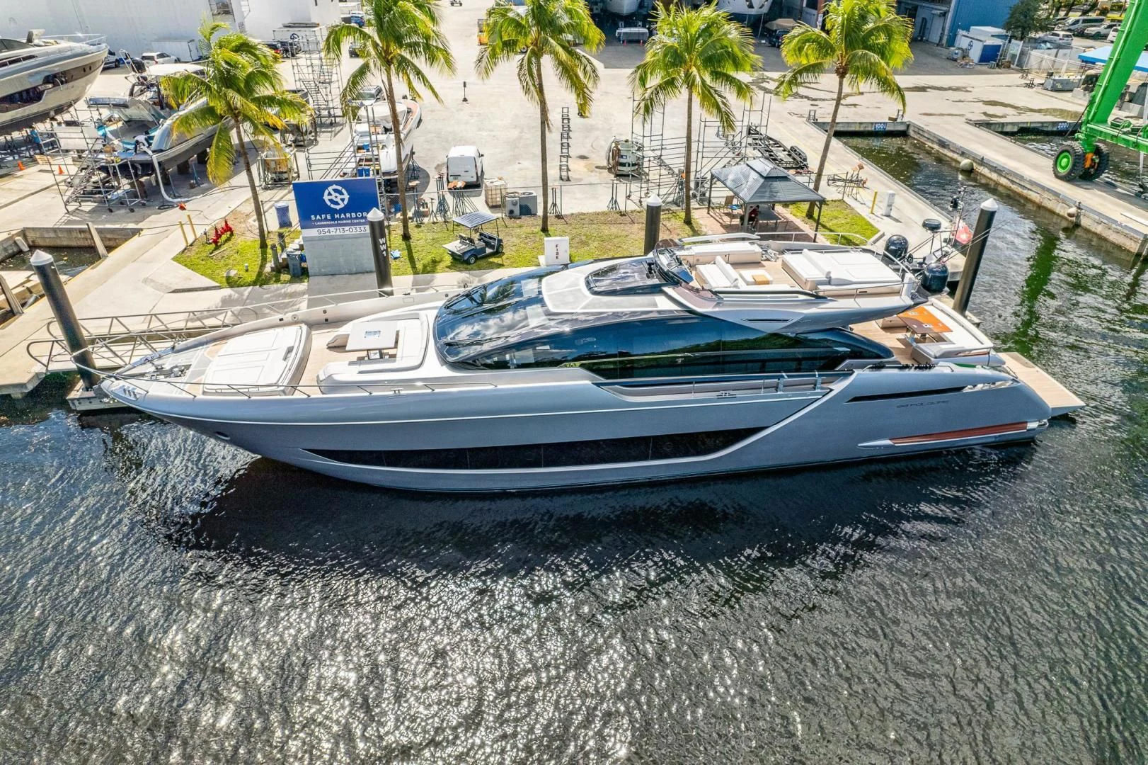 a boat on a beach aboard LISOLO Yacht for Sale