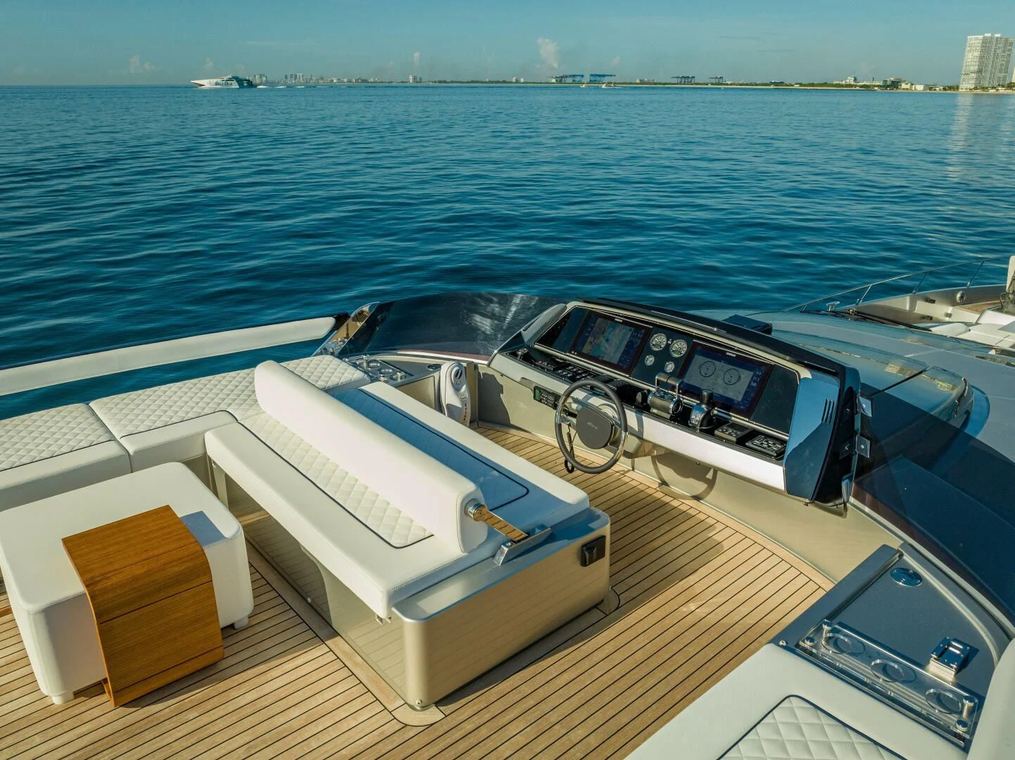 a boat on the water aboard LISOLO Yacht for Sale