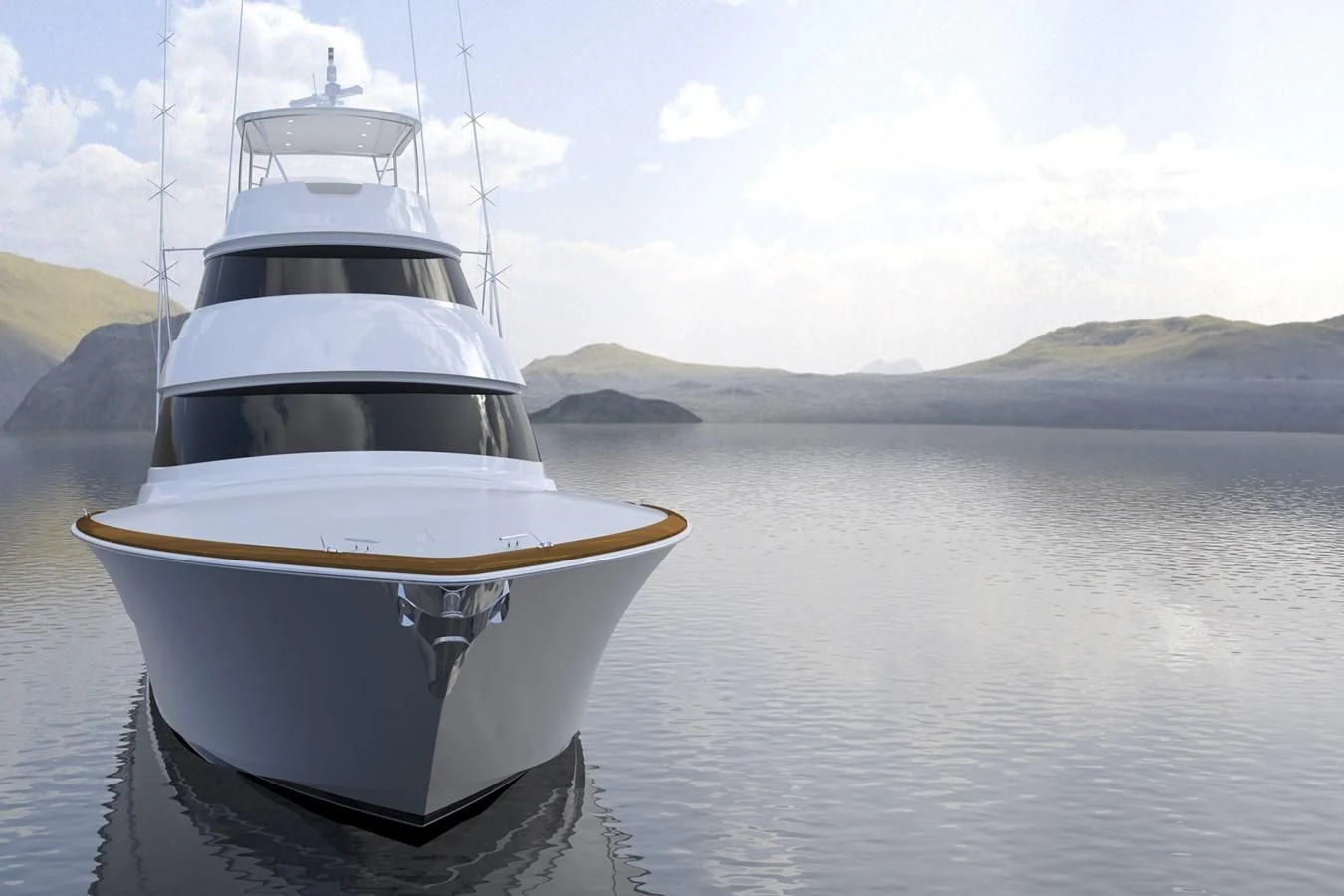 a boat in the water aboard HEAVY ACTION Yacht for Sale