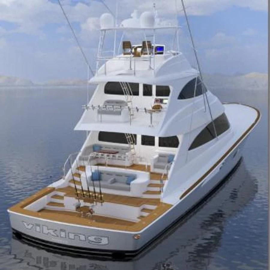 a white yacht in the water aboard HEAVY ACTION Yacht for Sale