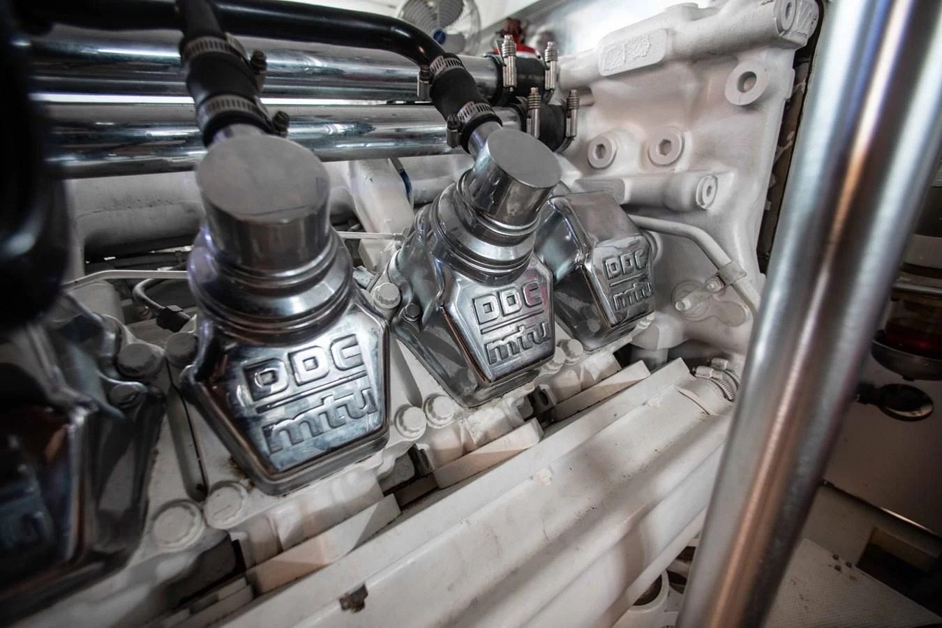 a close-up of a machine aboard ONE MORE TIME Yacht for Sale