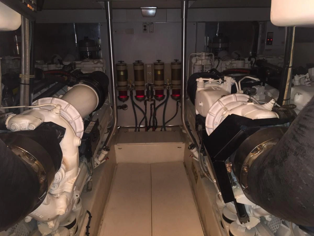 a room with equipment and equipment aboard ONE MORE TIME Yacht for Sale