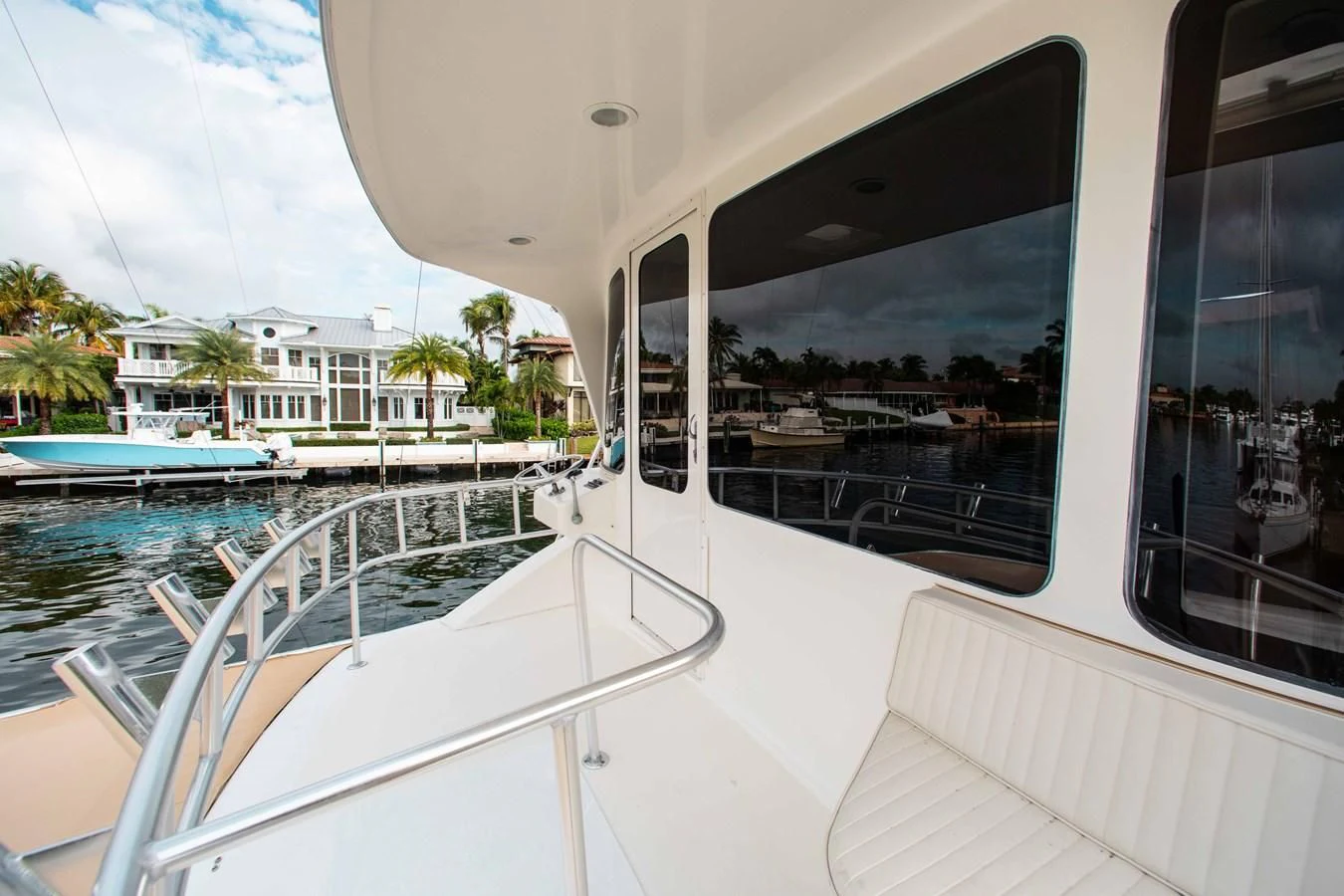 a boat on the water aboard ONE MORE TIME Yacht for Sale