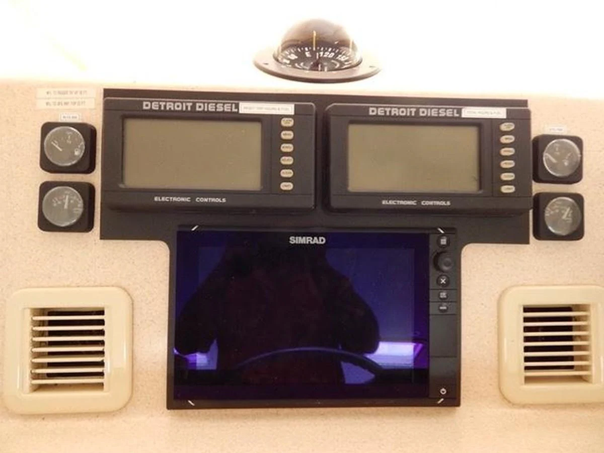 a close-up of a cassette tape aboard ONE MORE TIME Yacht for Sale