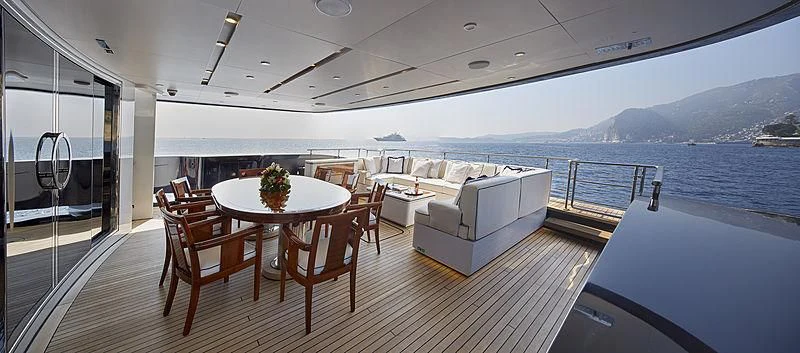 a boat on the water aboard FORWIN Yacht for Sale