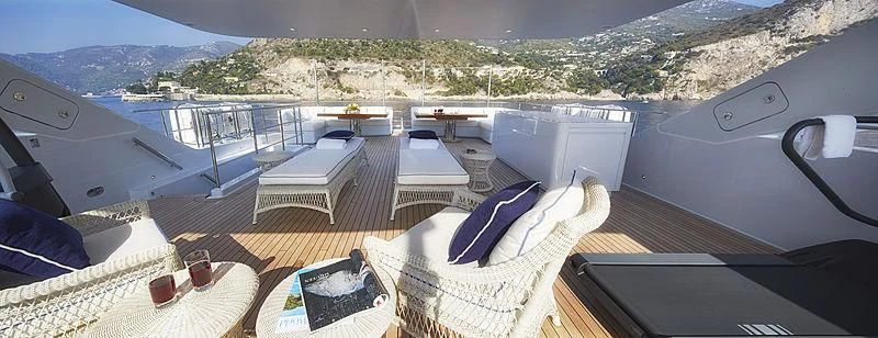 a boat on the water aboard FORWIN Yacht for Sale