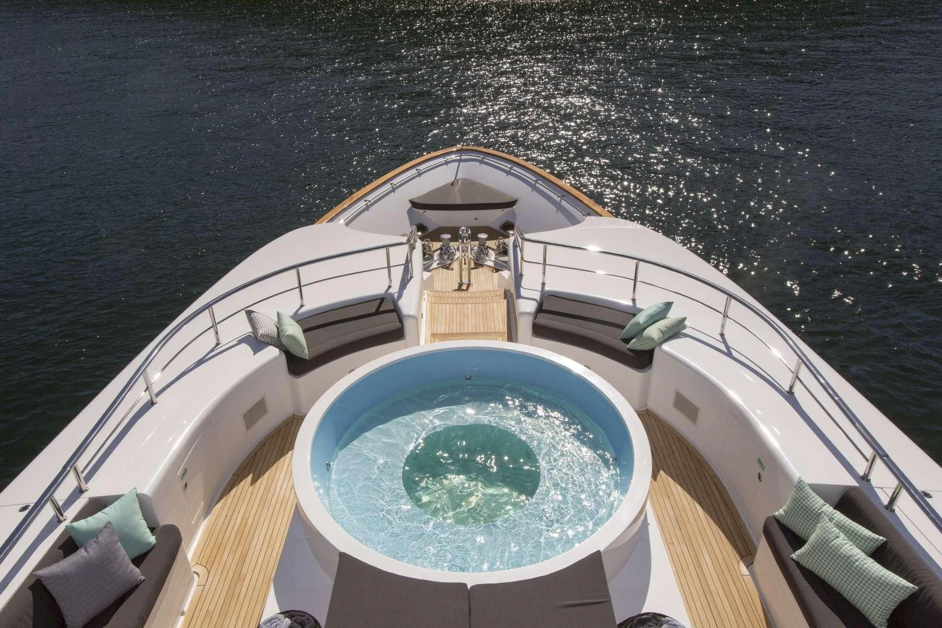 a boat on the water aboard MASTEKA 2 Yacht for Charter