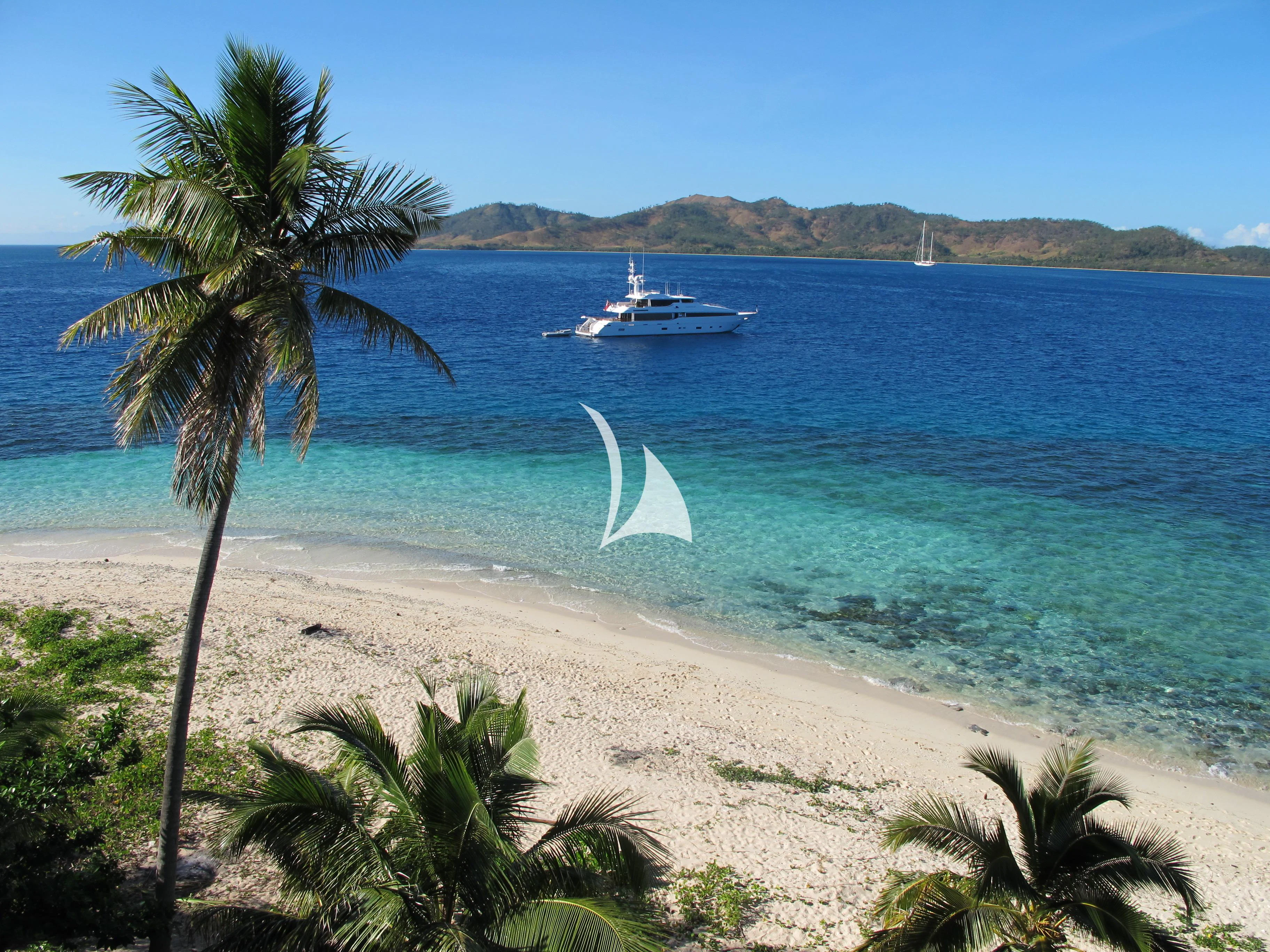 a boat in the water aboard MASTEKA 2 Yacht for Charter