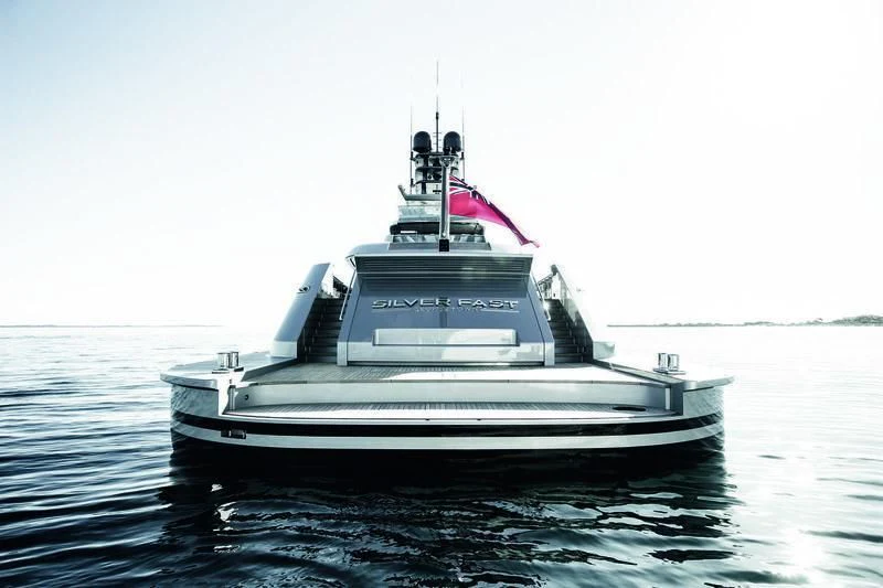 a boat on the water aboard SILVER FAST Yacht for Sale