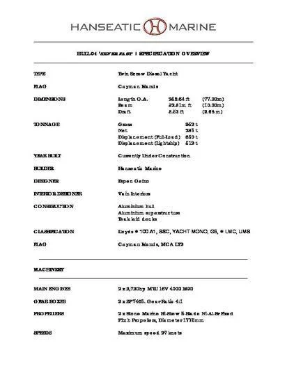 table aboard SILVER FAST Yacht for Sale