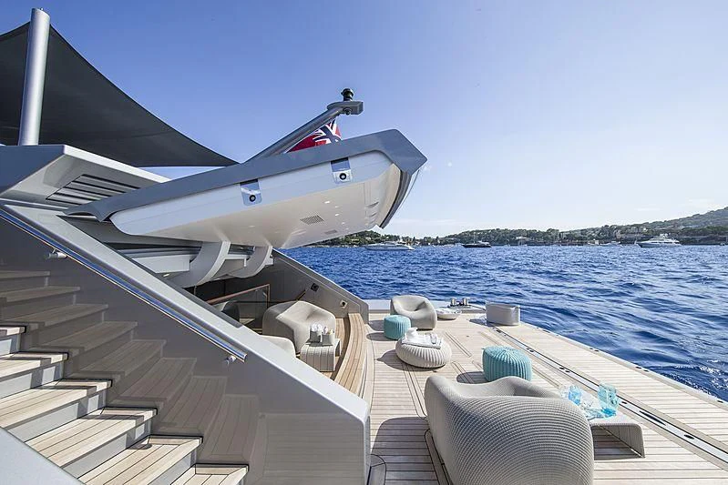a boat on the water aboard SILVER FAST Yacht for Sale