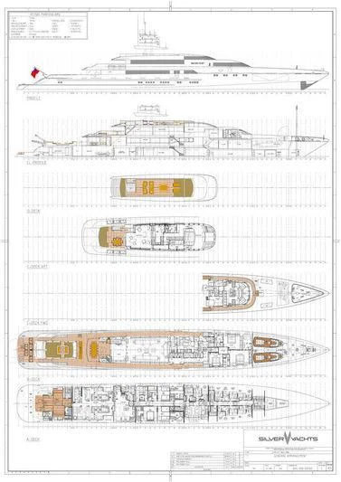diagram aboard SILVER FAST Yacht for Sale