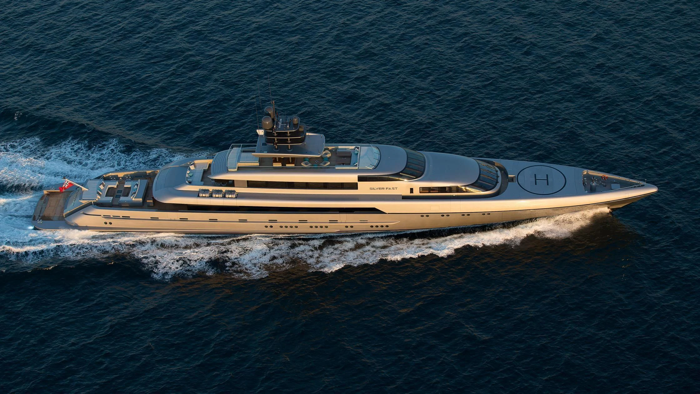 a boat in the water aboard SILVER FAST Yacht for Sale