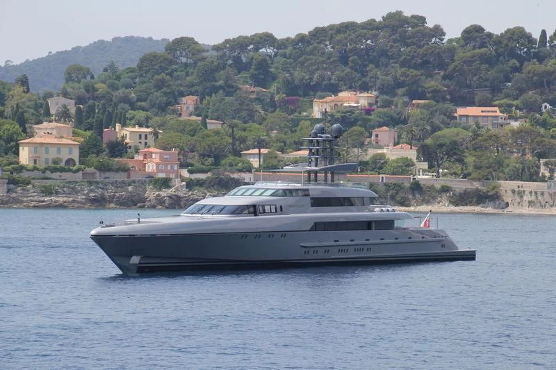 a boat on the water aboard SILVER FAST Yacht for Sale
