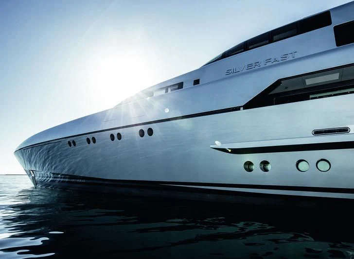 a close-up of a ship aboard SILVER FAST Yacht for Sale