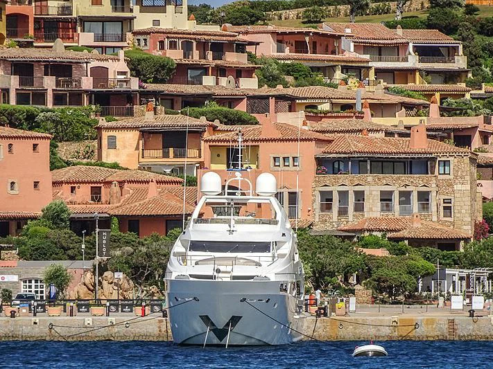 a boat in the water aboard BEGHAM Yacht for Sale