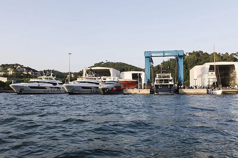boats in the water aboard SEVERIN°S Yacht for Charter