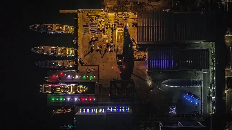 a group of people playing instruments aboard SEVERIN°S Yacht for Charter
