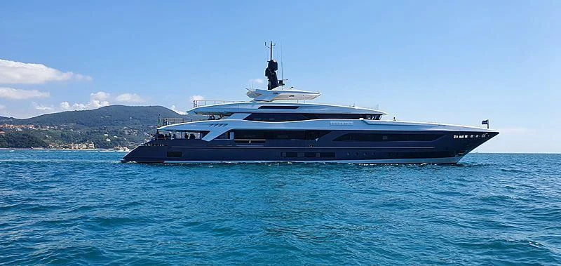 a boat on the water aboard SEVERIN°S Yacht for Charter