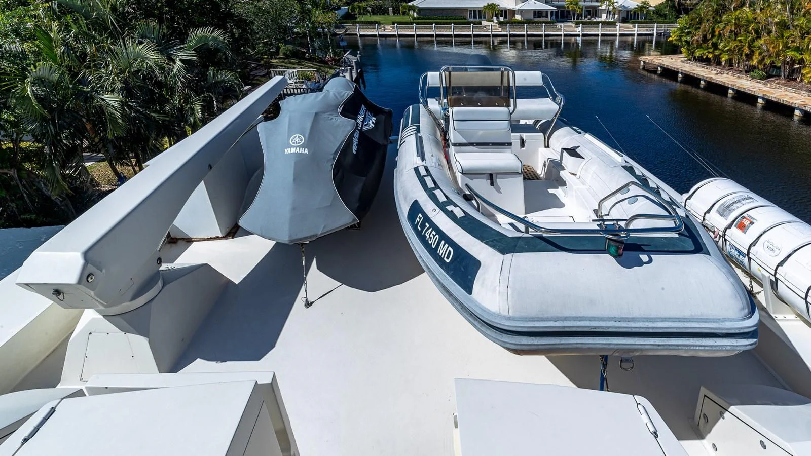 a boat on the water aboard SEAQUEL Yacht for Sale