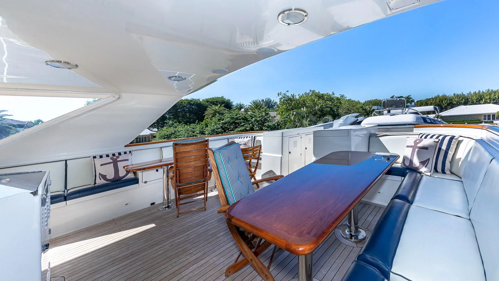 a boat on the water aboard SEAQUEL Yacht for Sale