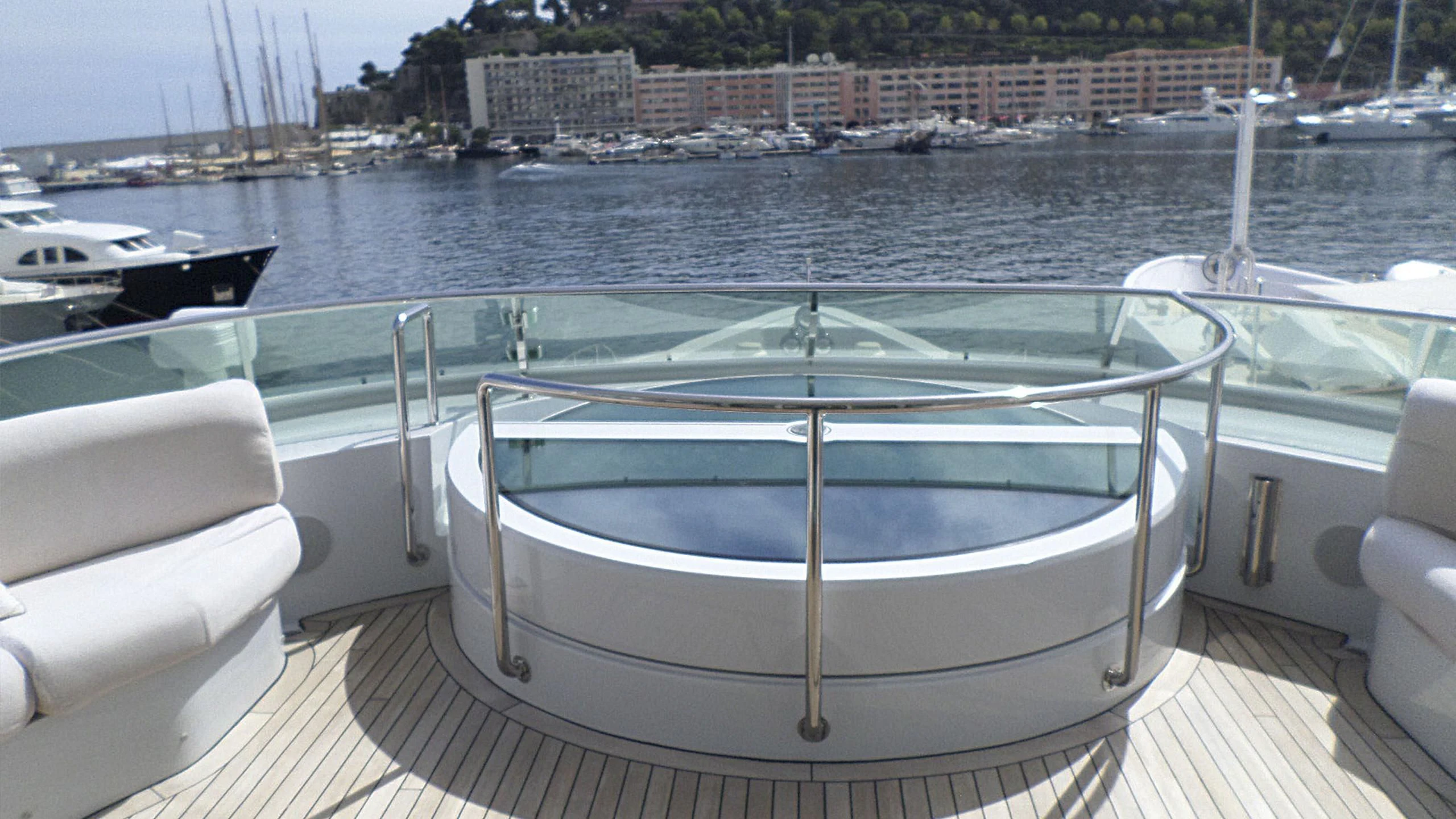 a boat on the water aboard KING LOUIS Yacht for Sale