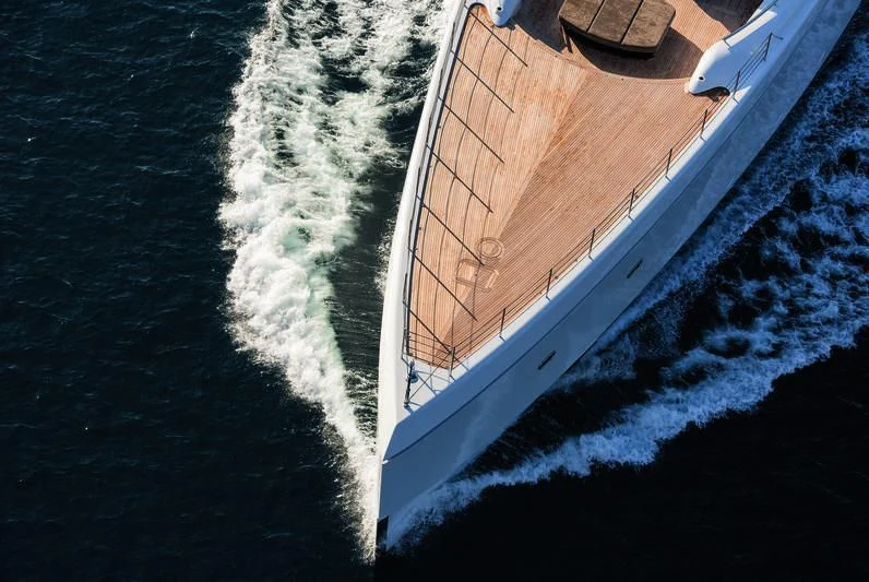 a boat on the water aboard TRIUMPH Yacht for Sale