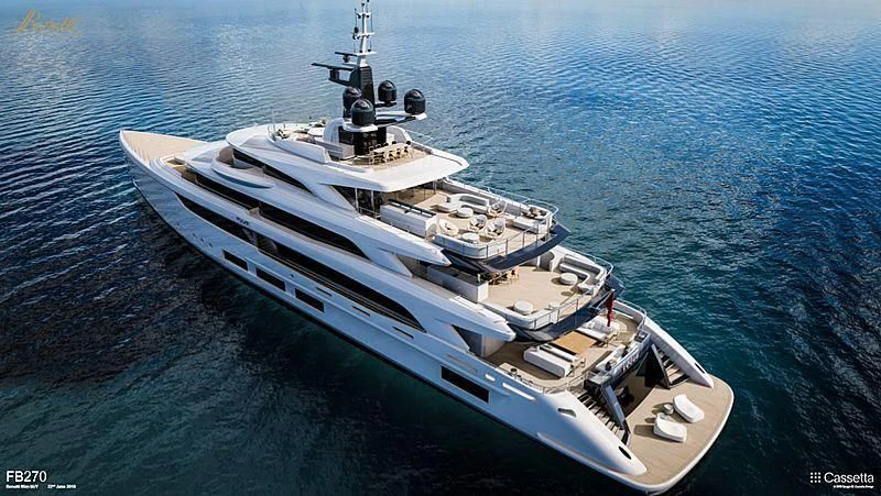 a ship on the water aboard TRIUMPH Yacht for Sale