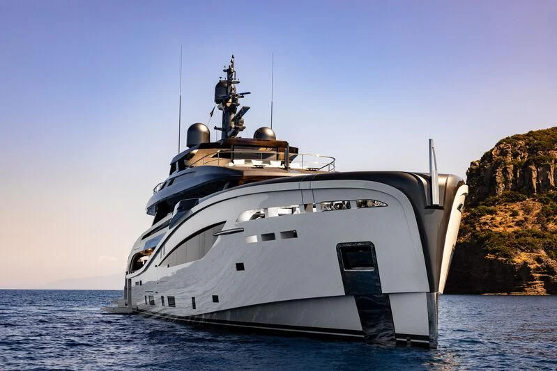 a boat on the water aboard BEL 1 Yacht for Sale