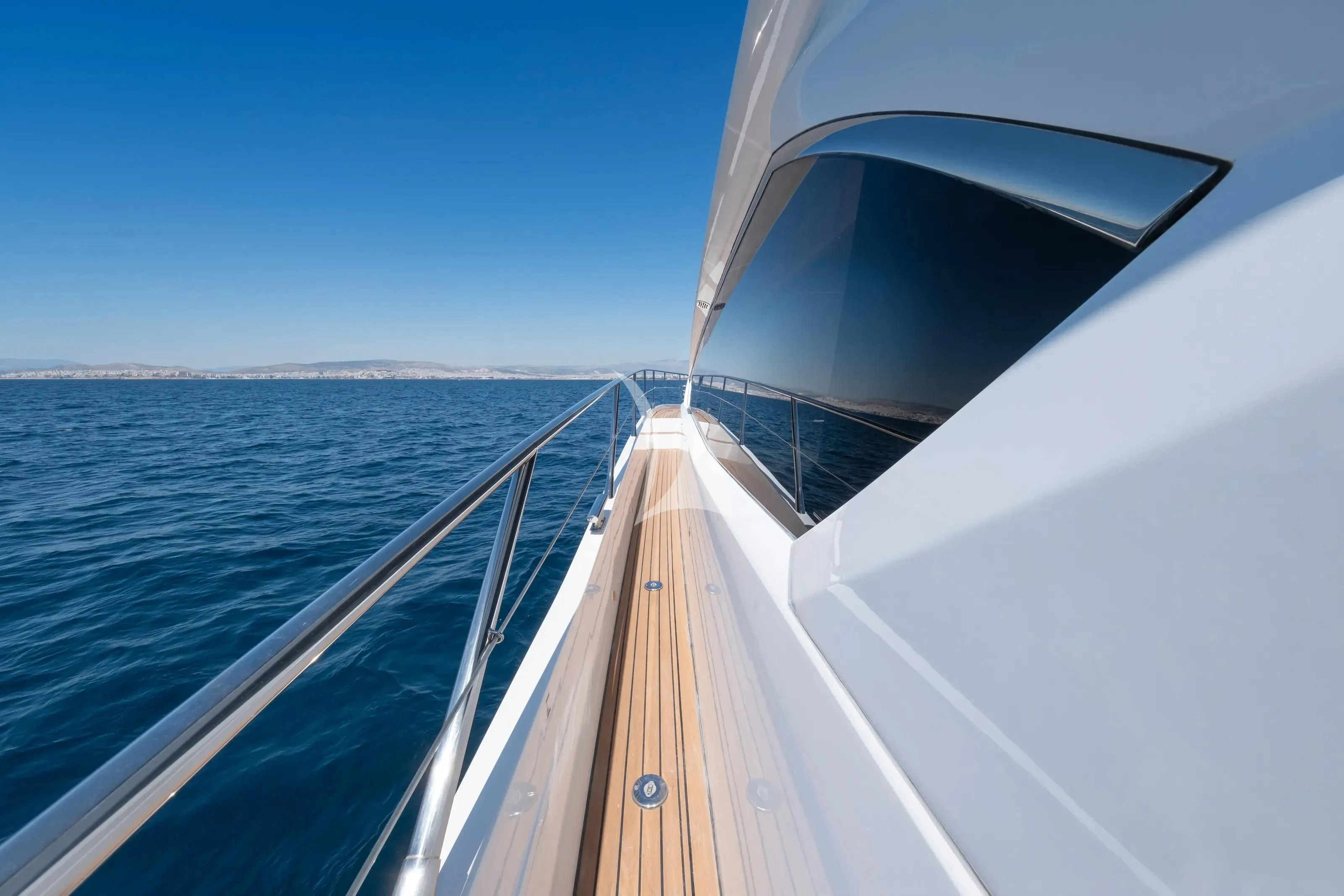 a boat on the water aboard POLPO Yacht for Charter