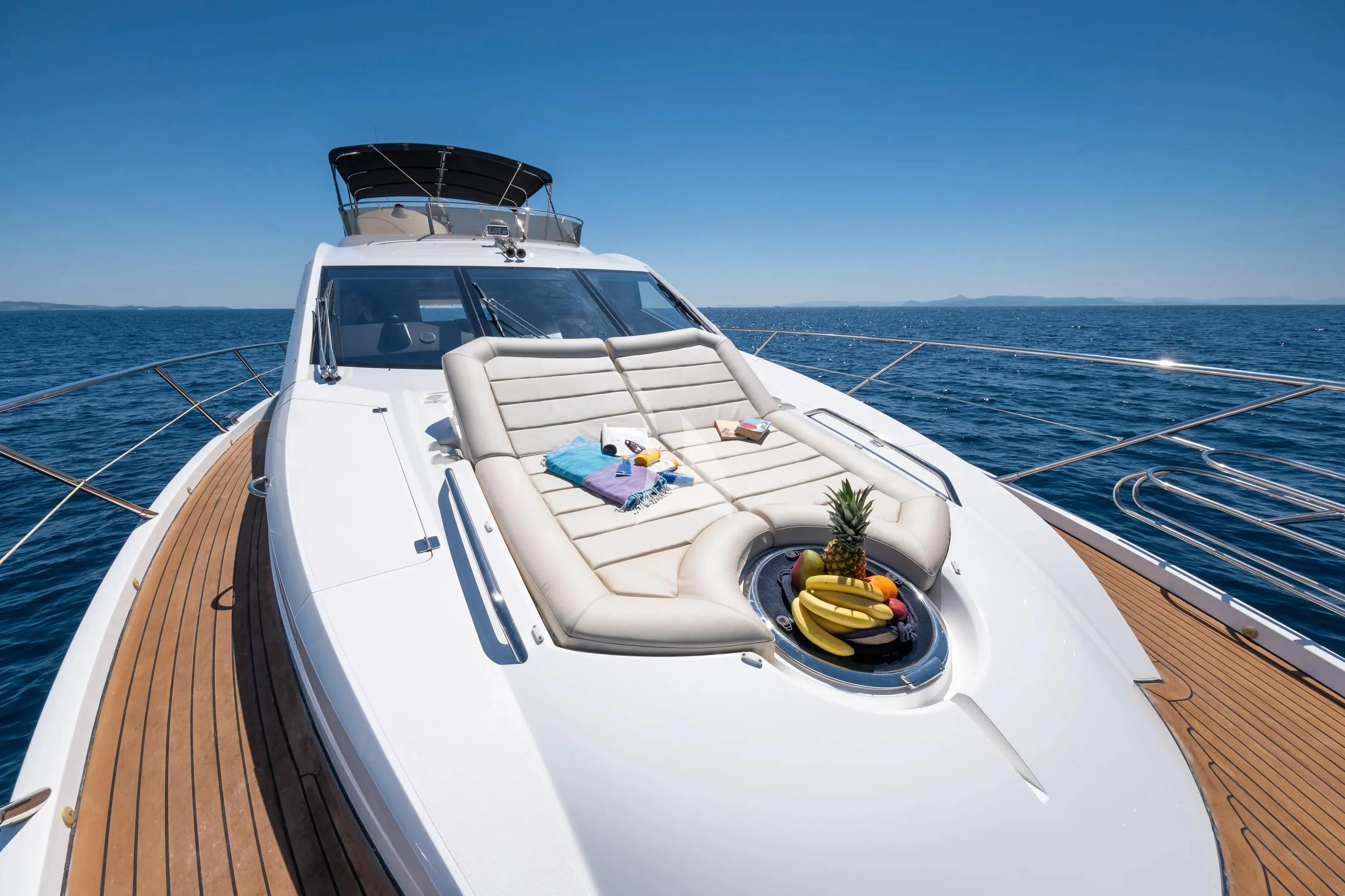 a boat on a boat aboard POLPO Yacht for Charter