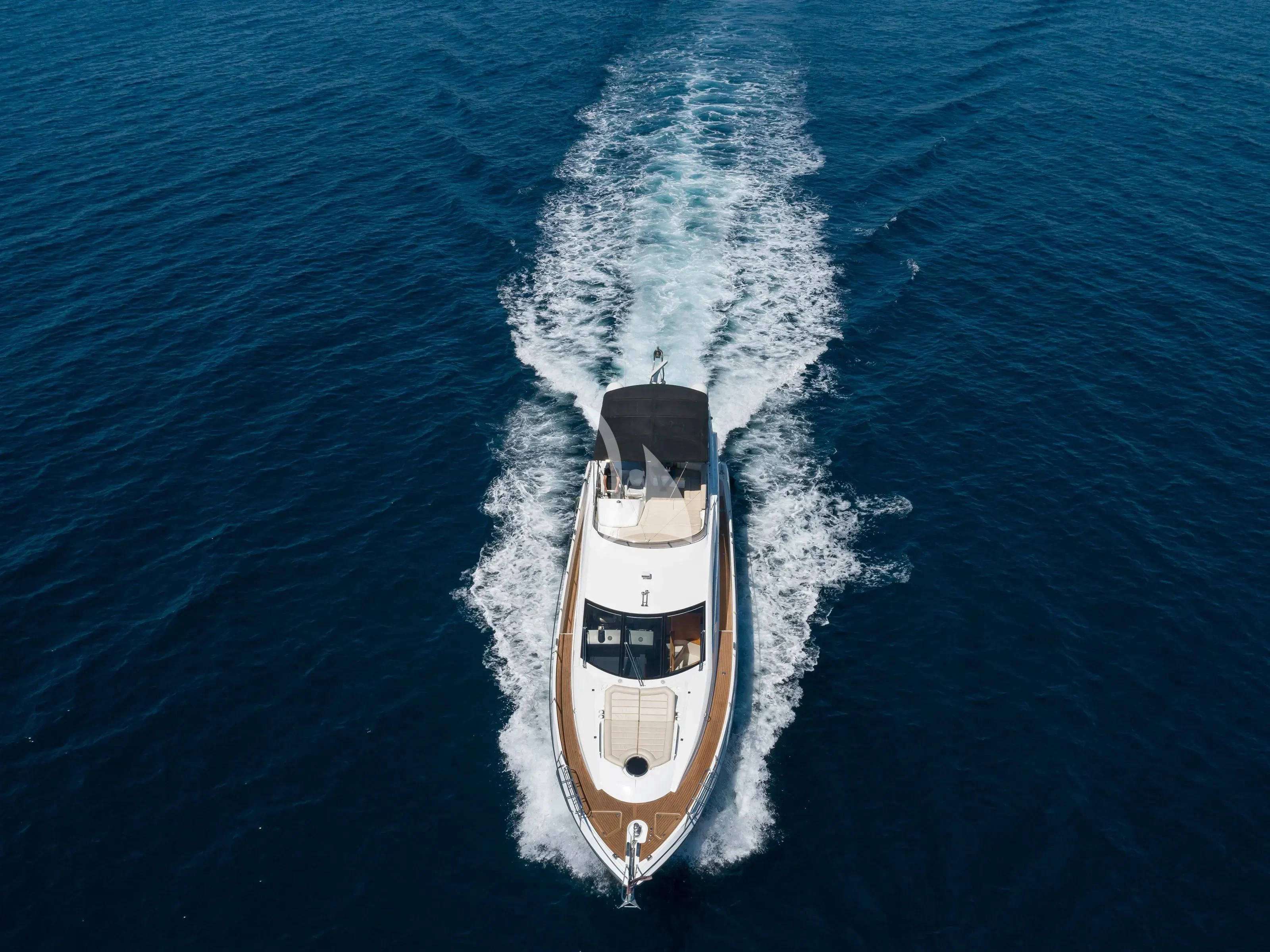 a boat on the water aboard POLPO Yacht for Charter